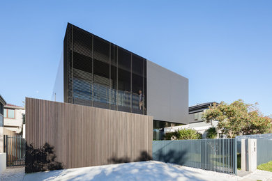 Photo of a contemporary home in Sydney.
