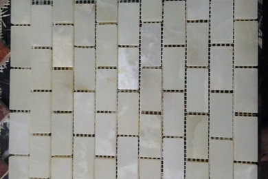 White Mosaic Tiles