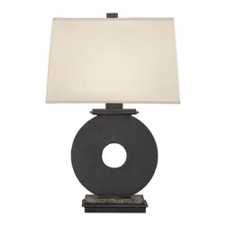 Robert Abbey - Robert Abbey Tic-Tac-Toe Table Lamp - Table Lamps