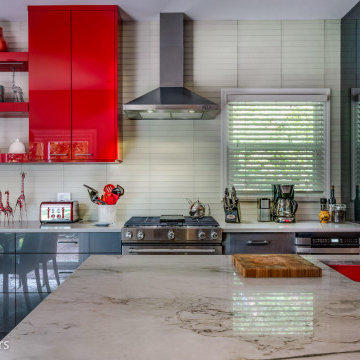 Modern Kitchen with Rustic Flair