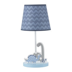 50 Most Por Kids Lamps For 2019 Houzz Lambs Ivy Roar Lamp With Shade Bulb By Bedtime Originals Blue