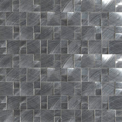 Silver Aluminum 3D - Tile