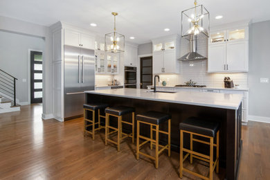 Inspiration for a contemporary kitchen remodel in Other