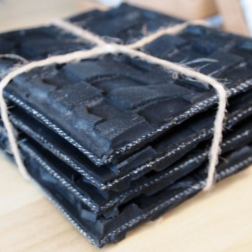 Recycled bicycle parts get a second life in your home