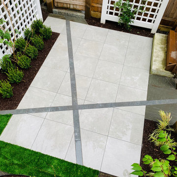 Somerville porcelain patio
