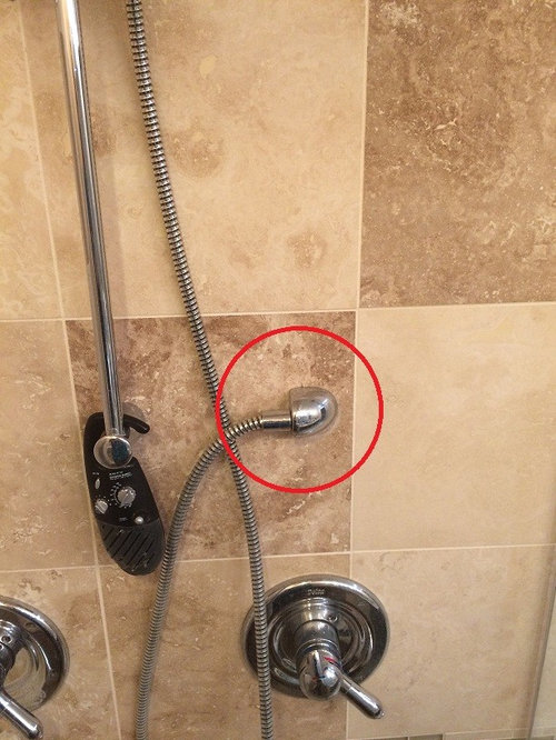 Design Hand shower head set with hose Wall connection-bow Bath 