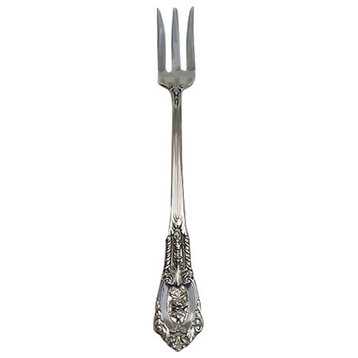 Wallace Sterling Silver Rose Point Cocktail/Oyster Fork