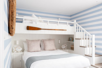 This is an example of a romantic bedroom in Sussex.