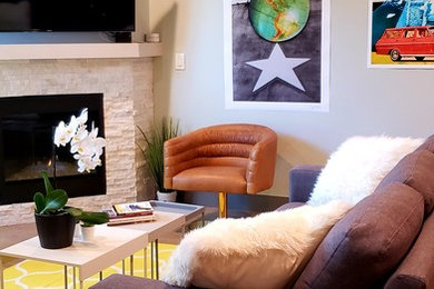 Modern New Denver Townhome Colorful Airbnb