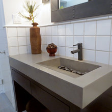 Concrete sink