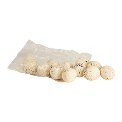 Shea's Wildflower - 1.5" Eggs, 12 Pieces Per Box, 6 Bags Per Inner Box, Tan With Pink Hue - Holiday Accents And Figurines