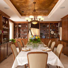 ceiling paint in recessed area