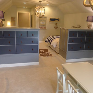 Boys bedroom with playroom