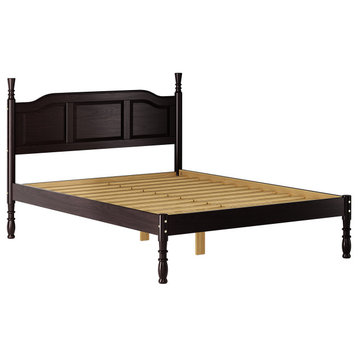 Kyle Platform Panel Bed, Java, Queen