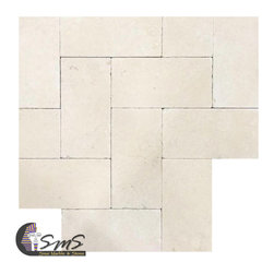 Galala Cream Tumbled Paver - Home Improvement