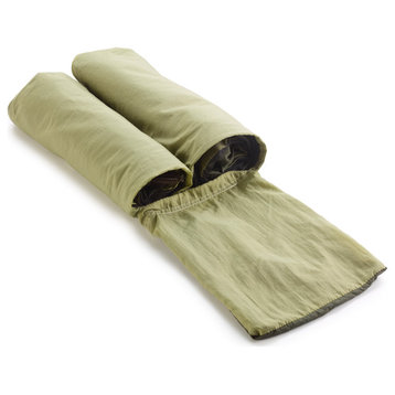 Camping Hammock with Mosquito Netting - Olive/Khaki