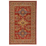 Unique Loom - Unique Loom Red Philip Sahand 5'x8' Area Rug - Our Sahand Collection brings the authentic feel of Persia into your home. Not only are these rugs unique, they can also be used in a variety of decorative ways. This collection graciously blends Persian and European designs with today's trends. The mixture of bright and subtle colors, along with the complexity of the vivacious patterns, will highlight any area in your house.