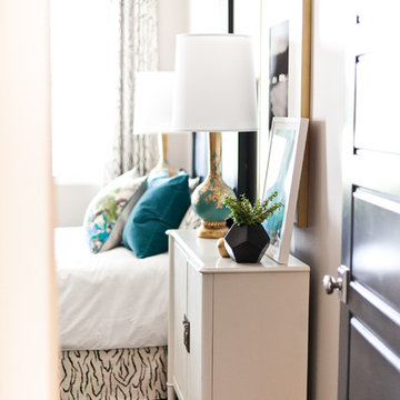 Black and White Bedroom