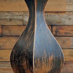 Curvy Steel Vases - Sculptures