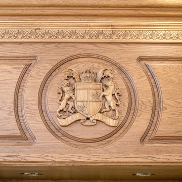 Classic, Sustainable-Wood Victorian Style Kitchen