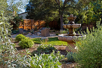 Inspiration for a shabby-chic style landscaping in Santa Barbara.