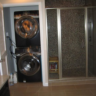 75 Most Popular Washer Dryer Bathroom Design Ideas - Stylish Washer ...