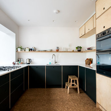 Studio Green Handmade Kitchen by The Autumn Kitchen.