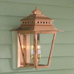 Norwell Lighting Outdoor Fixture New Orleans With Clear Glass 2255 - Bath Products