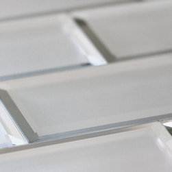 Reflections Glass Mirror Beveled Back Splash Wall Tile - Anaheim, CA - Wall And Floor Tile