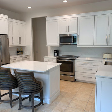 Remodel of Florida house -kitchen and 3 bathrooms