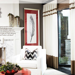 DrapeStyle, Inc. - Hampton Linen Custom Drapery by DrapeStyle - Curtains
