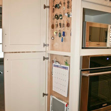 keys and bulletin board
