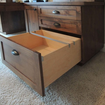 Home Office & Media Cabinet