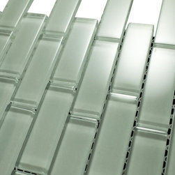 1x3 Mint Green Glossy Subway Glass Mosaic Tiles - Home Accessories & Decor