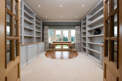 Contemporary home office in Hertfordshire.