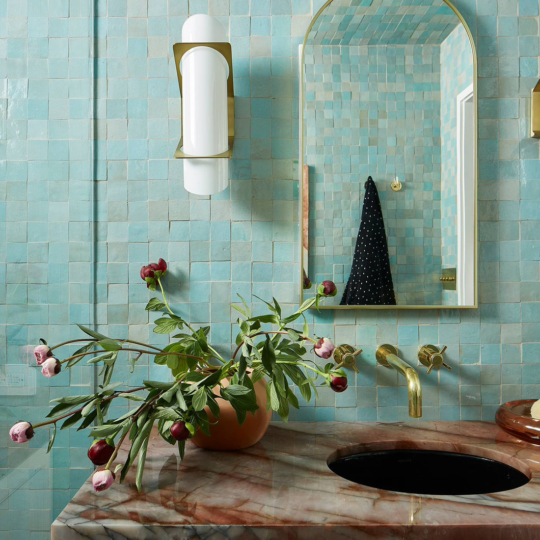 Eclectic Bathroom