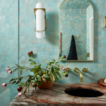 Eclectic Bathroom