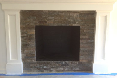 Stone Fireplace renovation (Georgetown, MA)