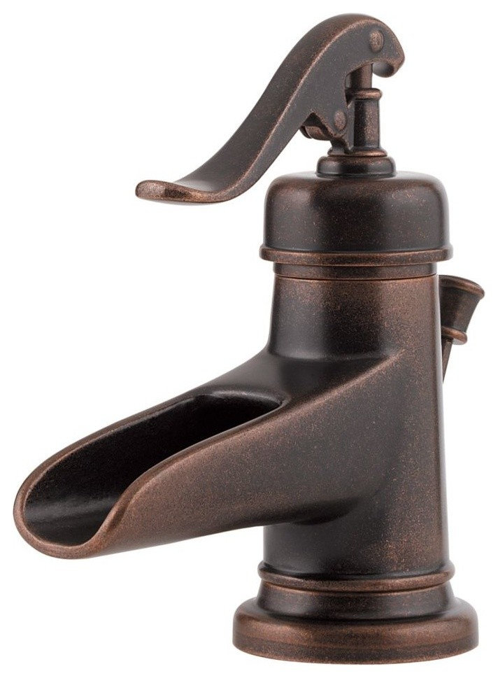 Schrodinger Copper 19" Oval Dual Flex Bath Sink with Ashfield Faucet Kit