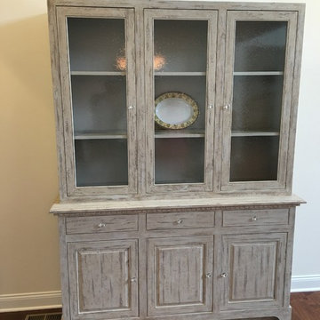 Jacobs - Custom built Maple dining room hutch
