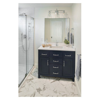 Gorgeous Whole-Home Remodel in Mansfield, MA - Transitional - Bathroom ...