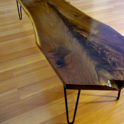 Live Edge Black Walnut Coffee Table - Products