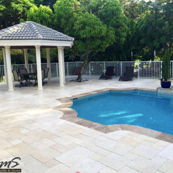 Galala Cream Tumbled Paver - Home Improvement