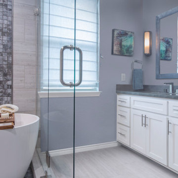 This Master Bathroom Remodel Proves it: New Homes Need Remodeling, Too!