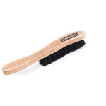 Superio Brand - Superio Hat Brush Wooden - 279 Features: -100% Horse hair bristles. -Good grip, hardwood handle. -Great durable quality. Handle Color: -Wood. Handle Material: -Wood. Bristle Color: -Black. Dimensions: Overall Height - Top to Bottom: -11". Overall Width - Side to Side: -2". Overall Depth - Front to Back: -2".