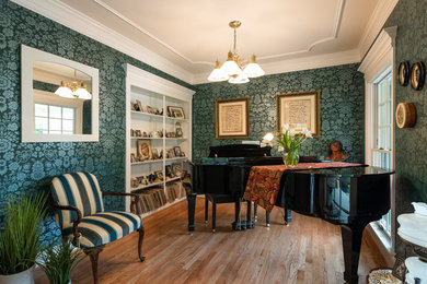 Family room - family room idea in DC Metro