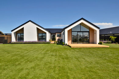 This is an example of a scandinavian exterior in Christchurch.