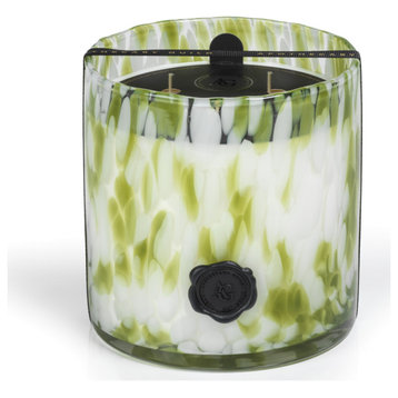 AG Opal Glass 3, Wick Candle Jar, Sicilian Lemon Bergamot