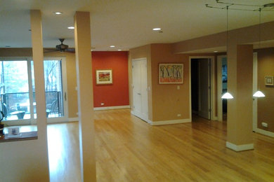 Eclectic home design photo in Chicago