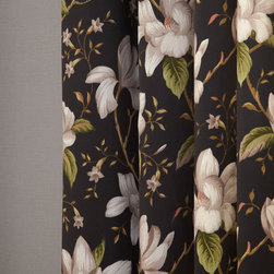 iLiv Lilium Ebony Curtains from Aspire Curtains & Blinds - Curtains